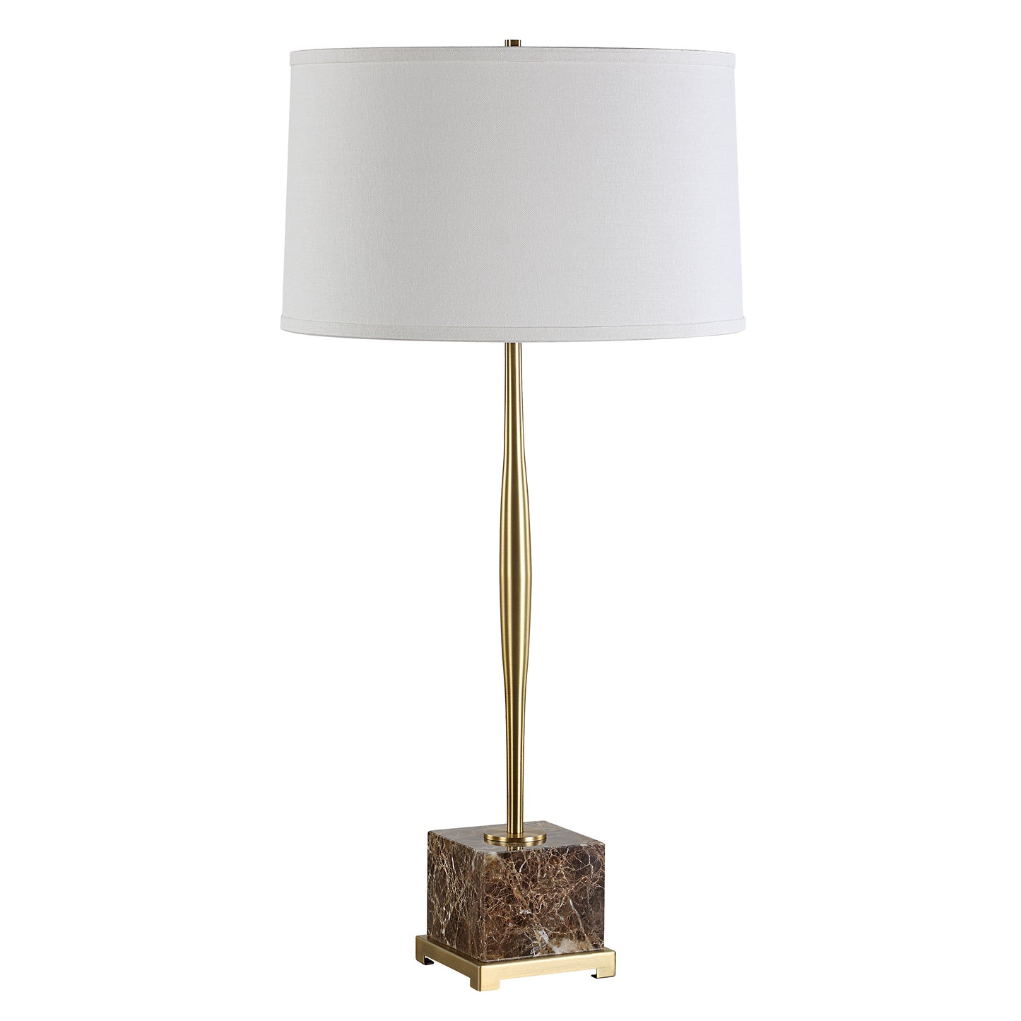 Uttermost Booker Thin Brass Table Lamp 30433