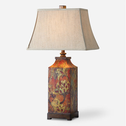 Uttermost Colorful Flowers Table Lamp 27678