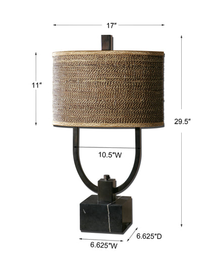 Uttermost Stabina Metal Table Lamp 26541-1