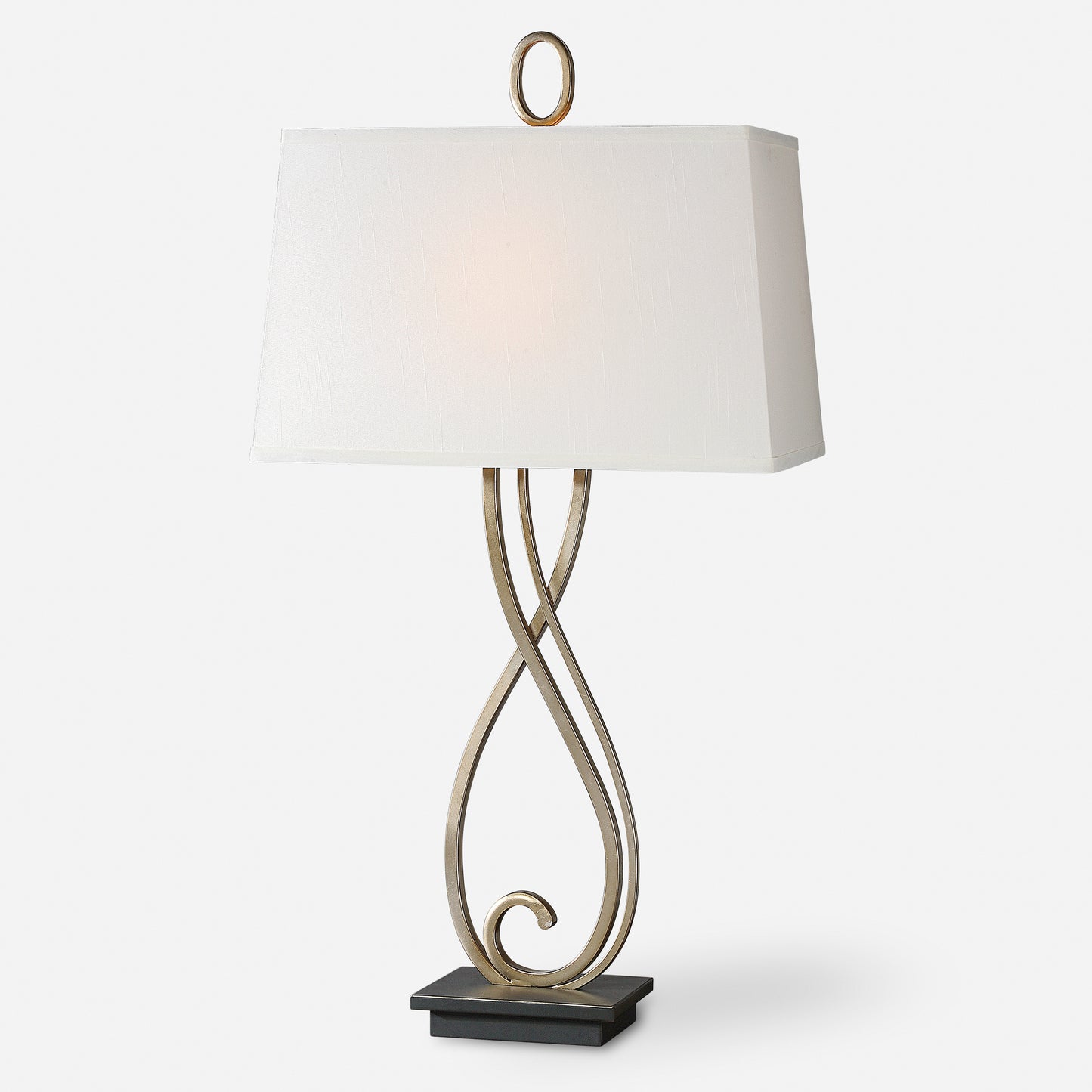 Uttermost Ferndale Scroll Metal Lamp 26341