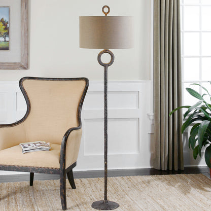 Uttermost Ferro Cast Iron Floor Lamp 28633