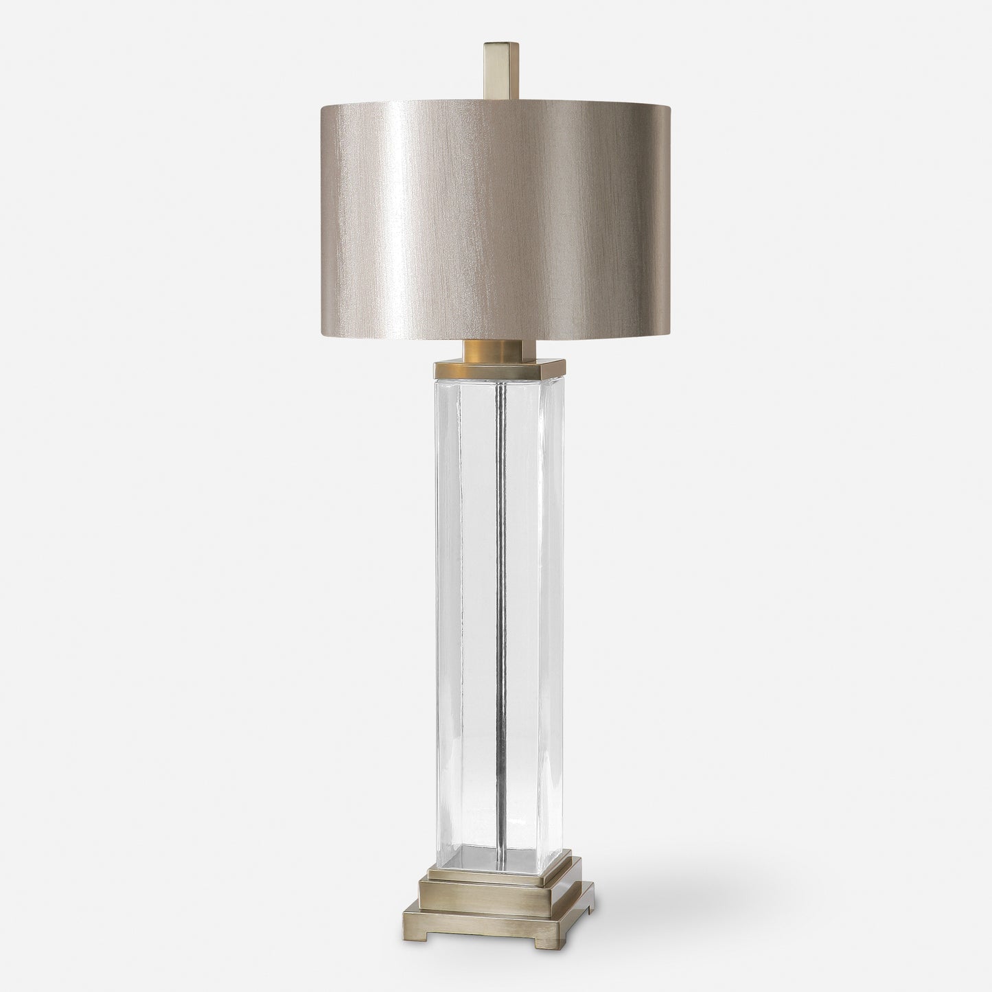 Uttermost Drustan Clear Glass Table Lamp 26160-1