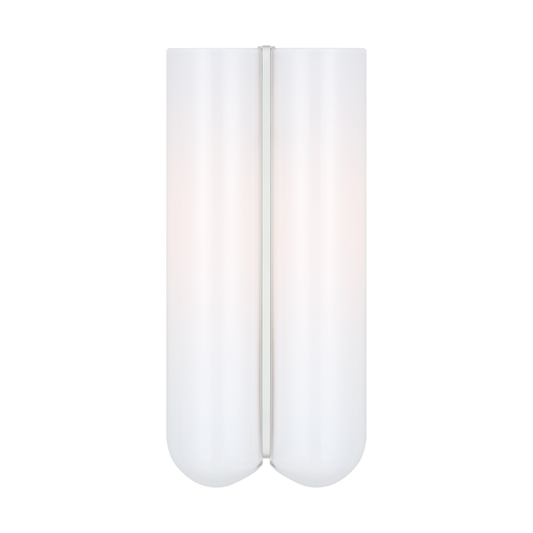 Visual Comfort Studio Christiane Lemieux Cheverny Small Sconce in Matte White LXW1061MWT