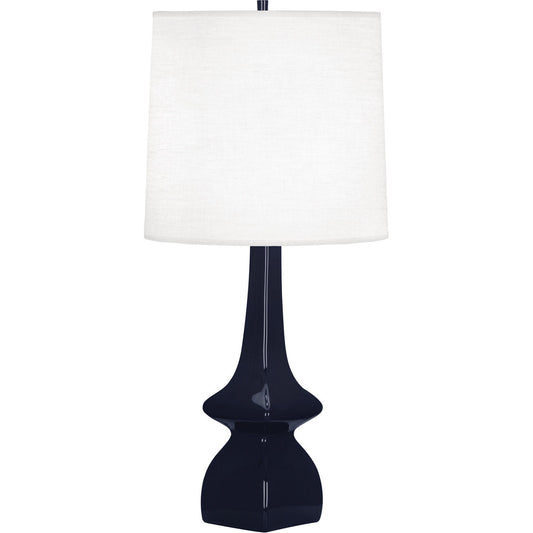 Robert Abbey  Midnight Jasmine Table Lamp in MIDNIGHT BLUE GLAZED CERAMIC MB210