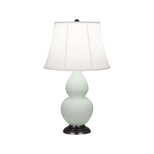 Robert Abbey  Matte Celadon Small Double Gourd Accent Lamp in Matte Celadon Glazed Ceramic MCL11