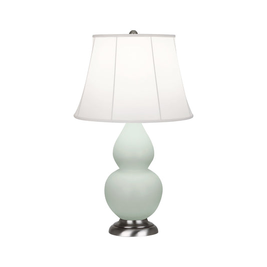 Robert Abbey  Matte Celadon Small Double Gourd Accent Lamp in Matte Celadon Glazed Ceramic MCL12