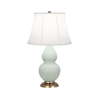 Robert Abbey  Matte Celadon Small Double Gourd Accent Lamp in Matte Celadon Glazed Ceramic MCL14