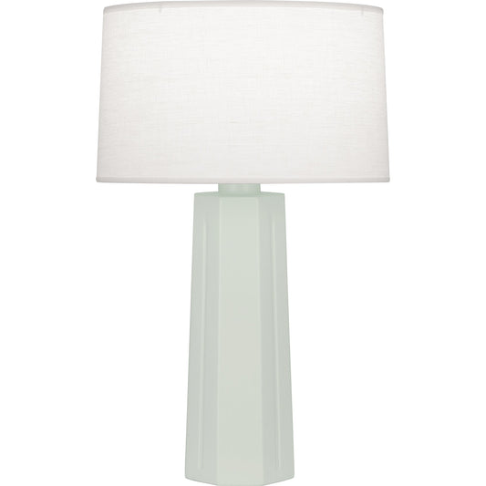 Robert Abbey  Matte Celadon Mason Table Lamp in Matte Celadon Glazed Ceramic MCL60