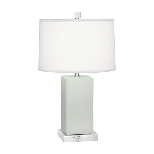 Robert Abbey  Matte Celadon Harvey Accent Lamp in Matte Celadon Glazed Ceramic MCL90