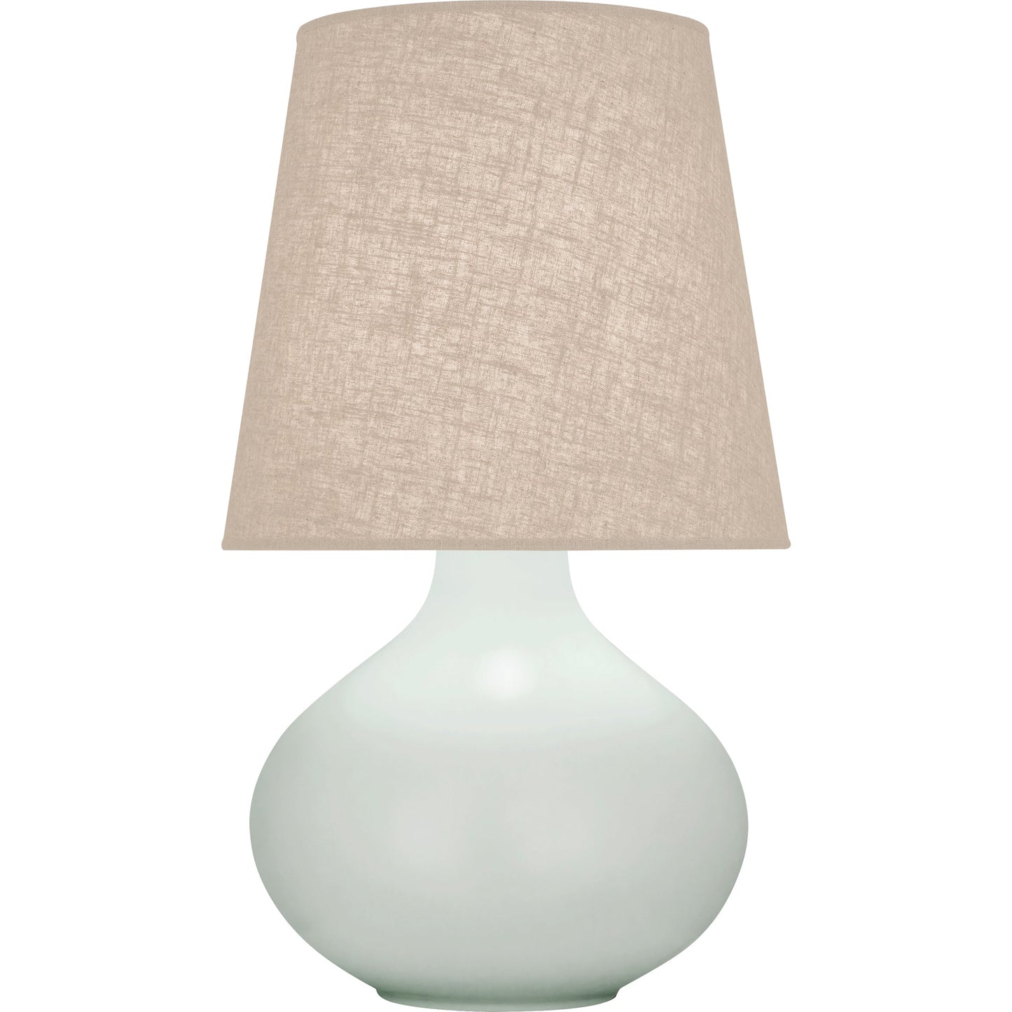 Robert Abbey  Matte Celadon June Table Lamp in Matte Celadon Glazed Ceramic MCL98