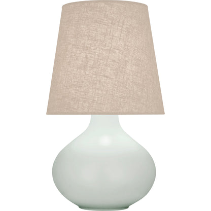 Robert Abbey  Matte Celadon June Table Lamp in Matte Celadon Glazed Ceramic MCL98