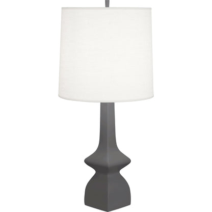 Robert Abbey  Matte Ash Jasmine Table Lamp in MATTE ASH GLAZED CERAMIC MCR10