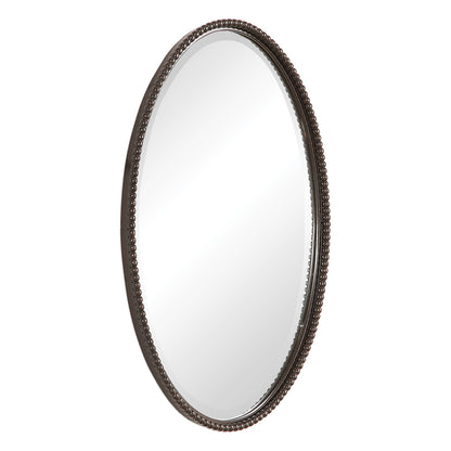 Uttermost Sherise Bronze Oval Mirror 01101 B