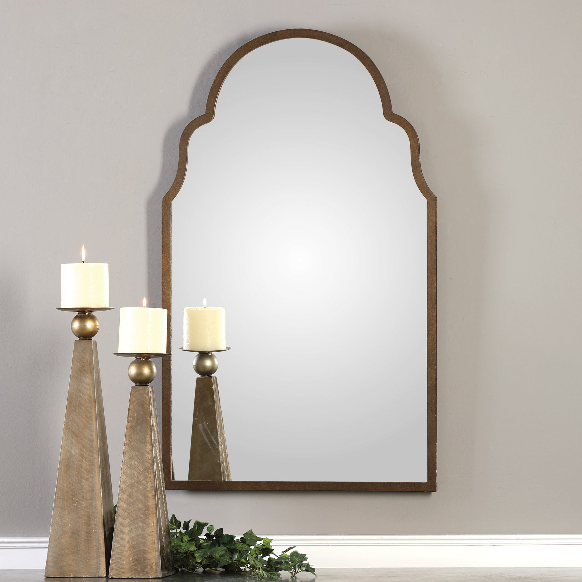 Uttermost Brayden Arch Metal Mirror 12668 P