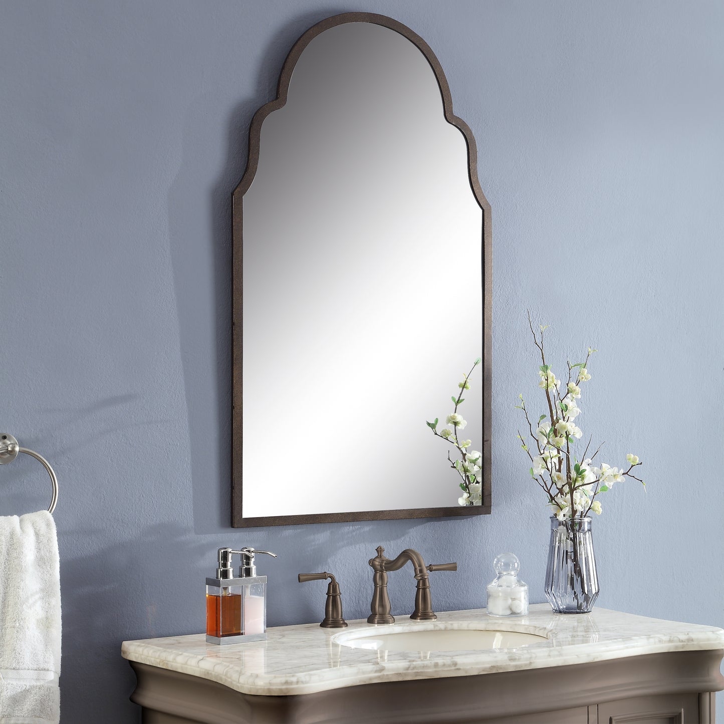 Uttermost Brayden Arch Metal Mirror 12668 P