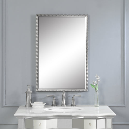 Uttermost Sherise Brushed Nickel Mirror 01113