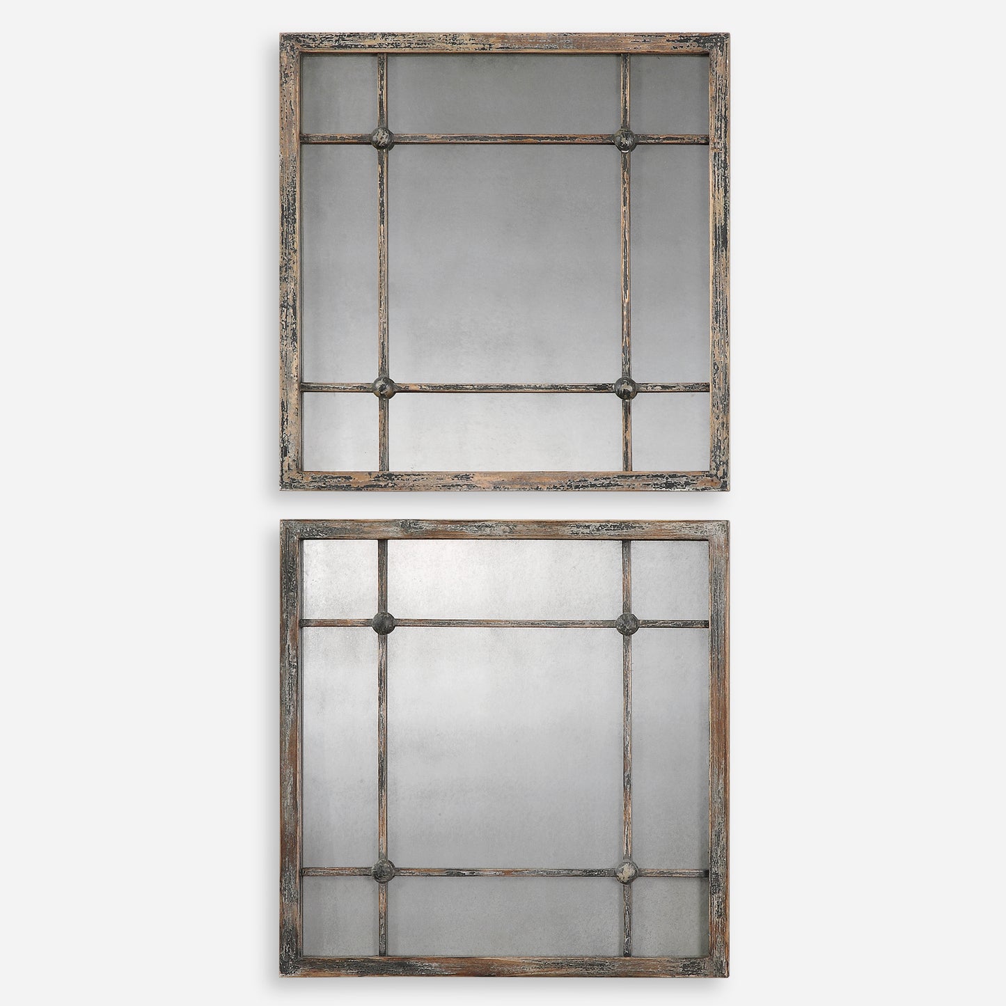 Uttermost Saragano Square Mirrors Set/2 13845