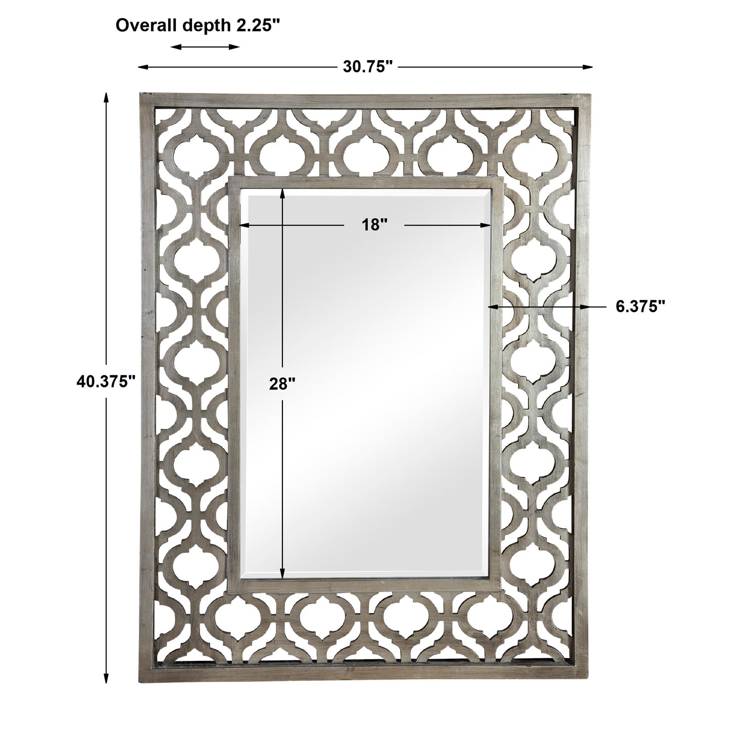 Uttermost Sorbolo Silver Mirror 13863