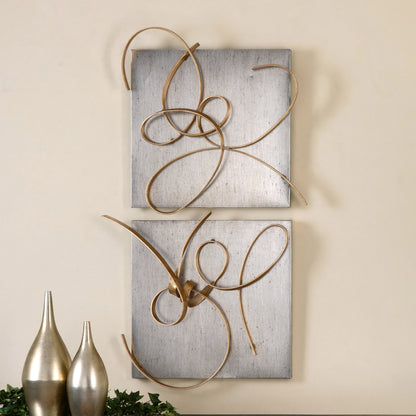 Uttermost Harmony Metal Wall Art, S/2 07071