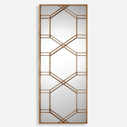 Uttermost Kennis Gold Leaf Leaner Mirror 13922