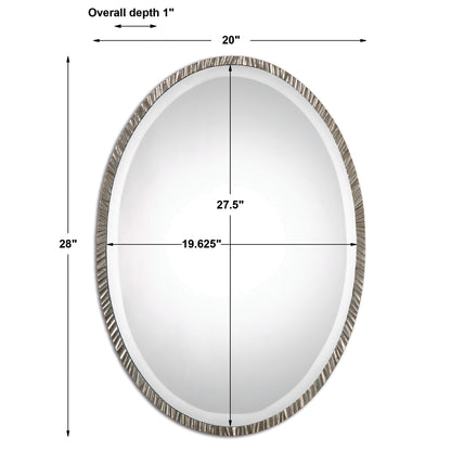 Uttermost Annadel Oval Wall Mirror 12924