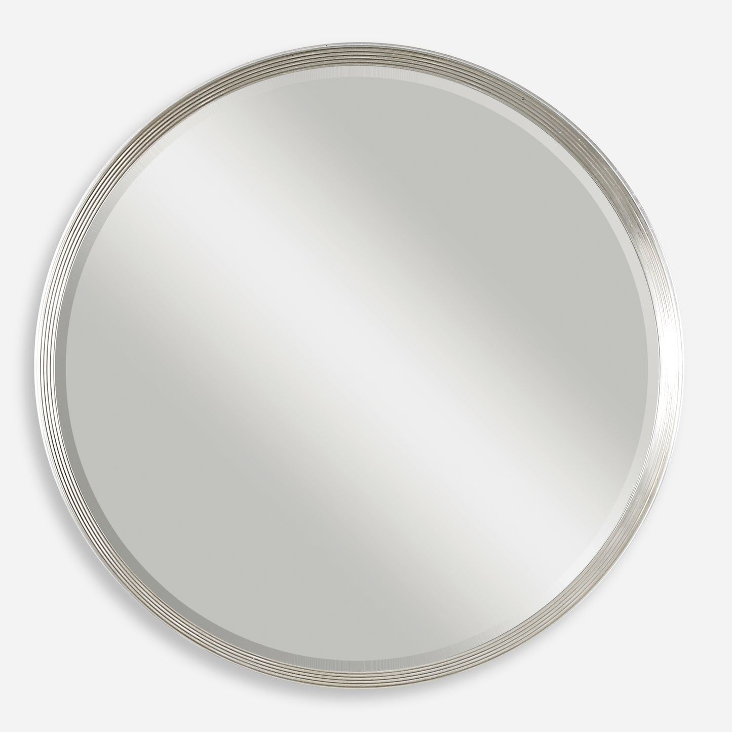 Uttermost Serenza Round Silver Mirror 14547