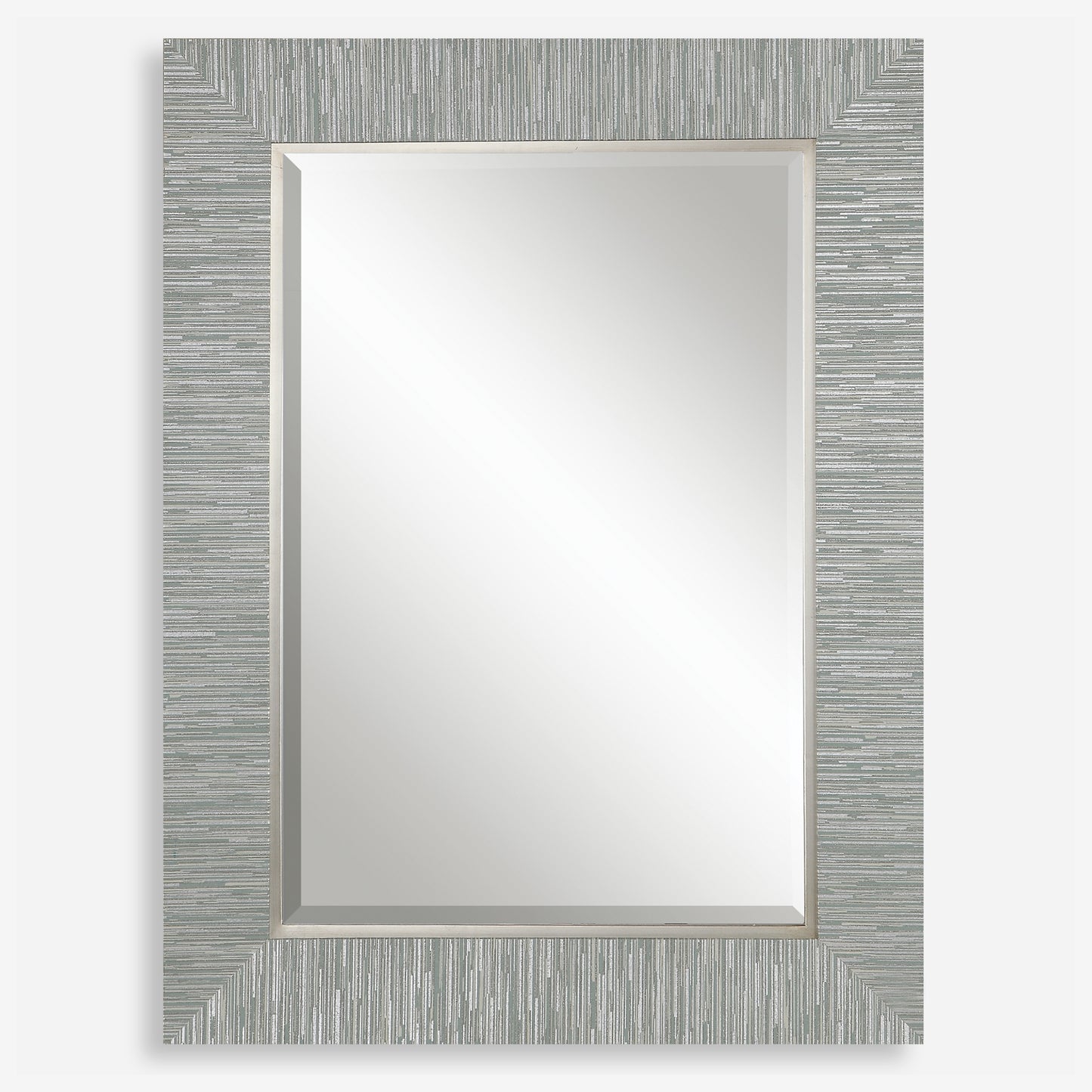 Uttermost Belaya Gray Wood Mirror 14551