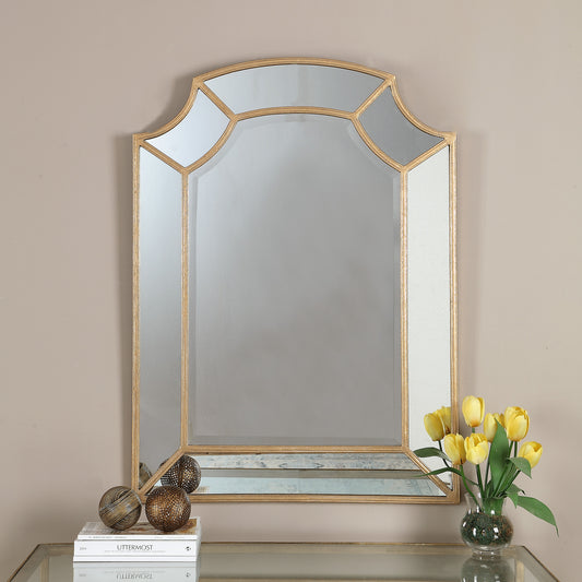 Uttermost Francoli Gold Arch Mirror 12929