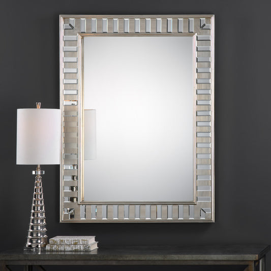 Uttermost Lanester Silver Leaf Mirror 09046