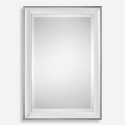 Uttermost Lahvahn White Silver Mirror 09081