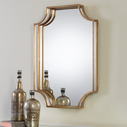 Uttermost Lindee Gold Wall Mirror 09123