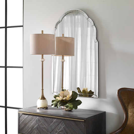 Uttermost Brayden Frameless Arched Mirror 09149