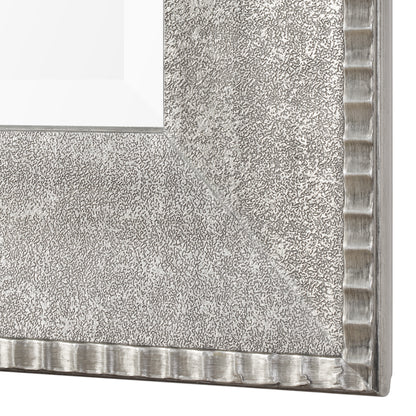 Uttermost Leiston Metallic Silver Mirror 09370