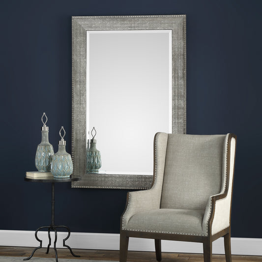 Uttermost Leiston Metallic Silver Mirror 09370