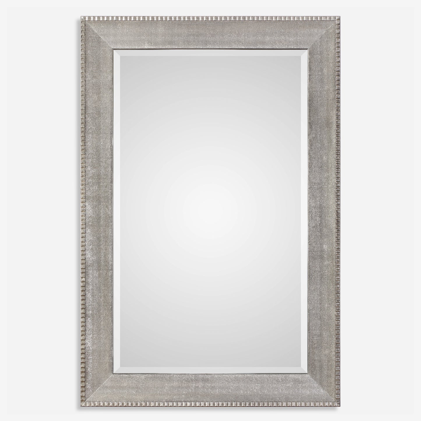 Uttermost Leiston Metallic Silver Mirror 09370