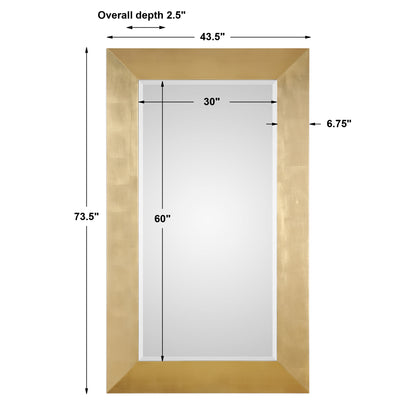 Uttermost Chaney Gold Mirror 09324