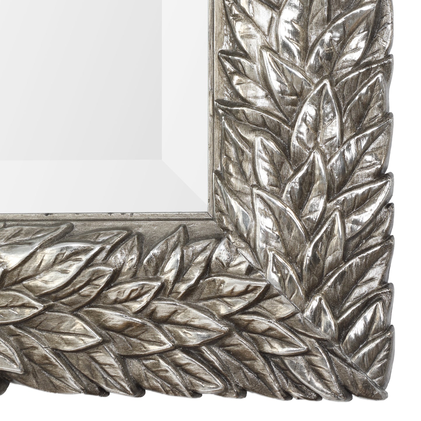 Uttermost Evelina Silver Leaves Mirror 09359