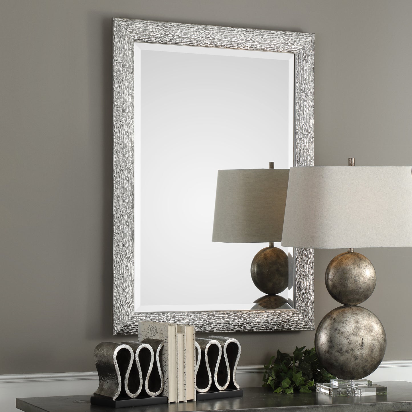 Uttermost Mossley Metallic Silver Mirror 09361