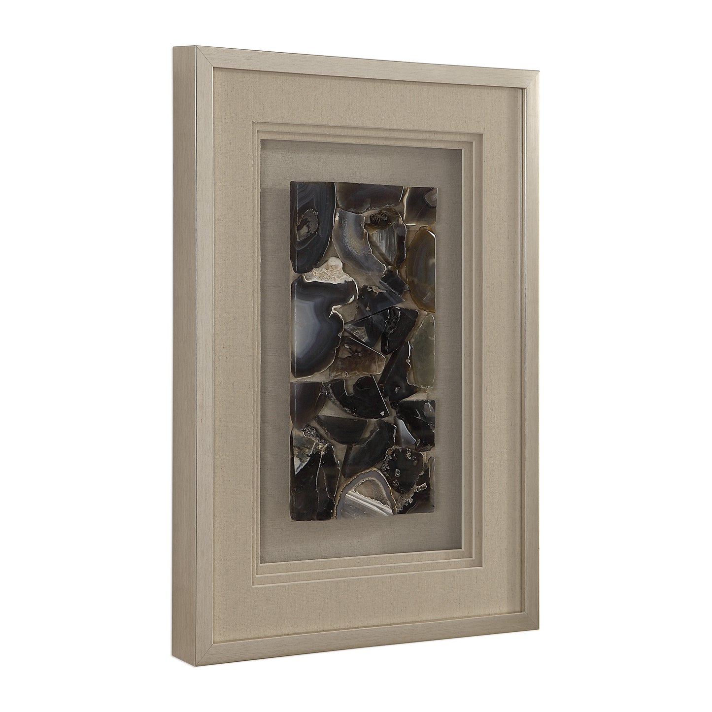 Uttermost Seana Agate Stone Shadow Box 04162