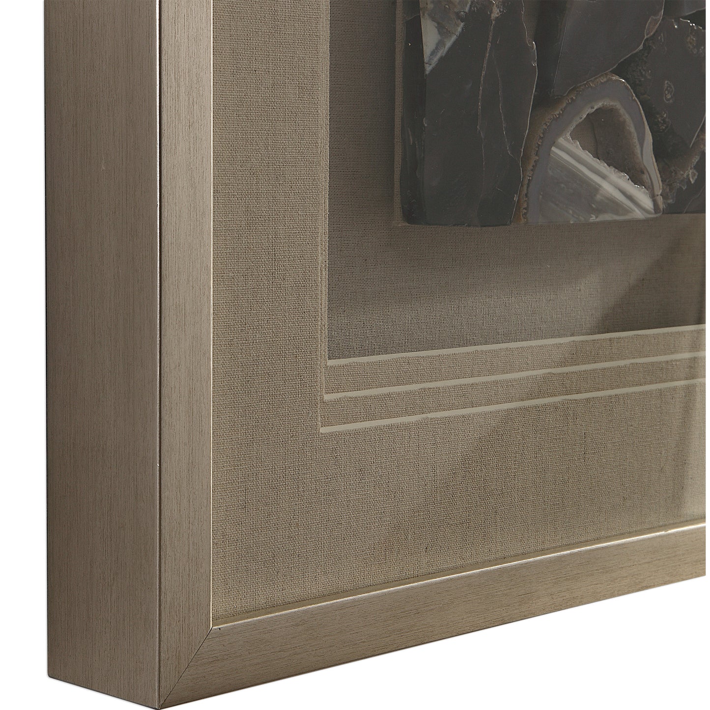 Uttermost Seana Agate Stone Shadow Box 04162