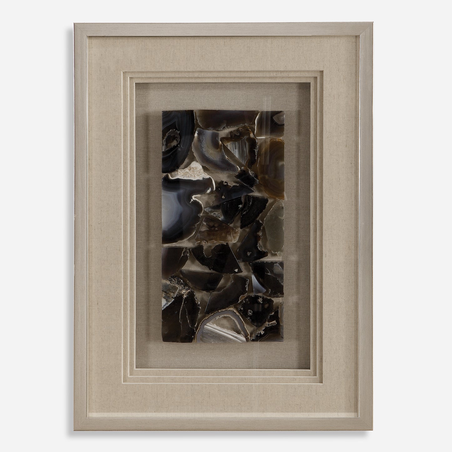 Uttermost Seana Agate Stone Shadow Box 04162