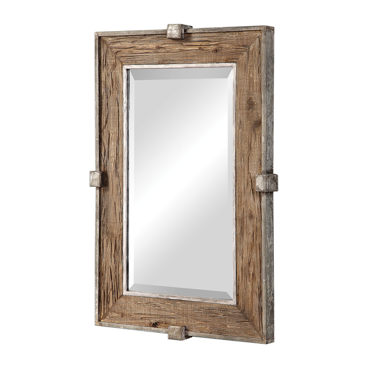 Uttermost Siringo Weathered Wood Mirror 09433