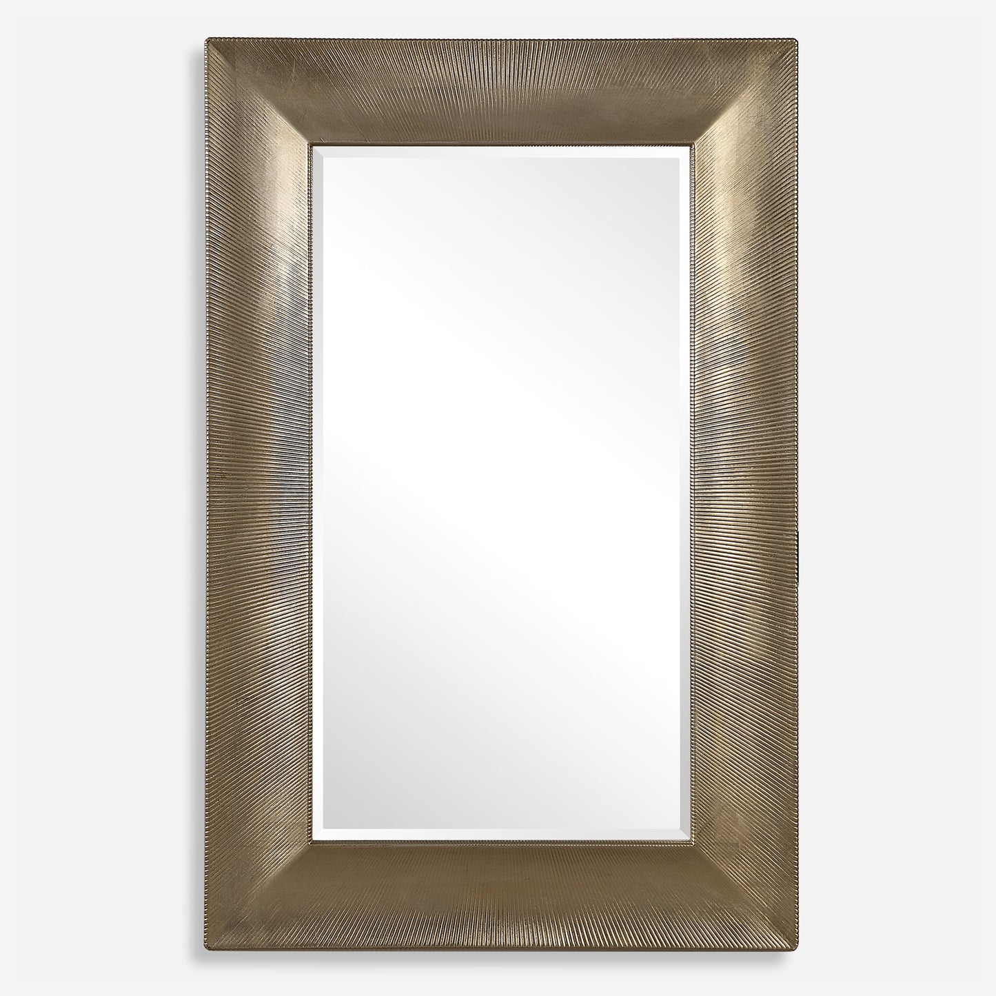 Uttermost Valenton Large Champagne Mirror 09425