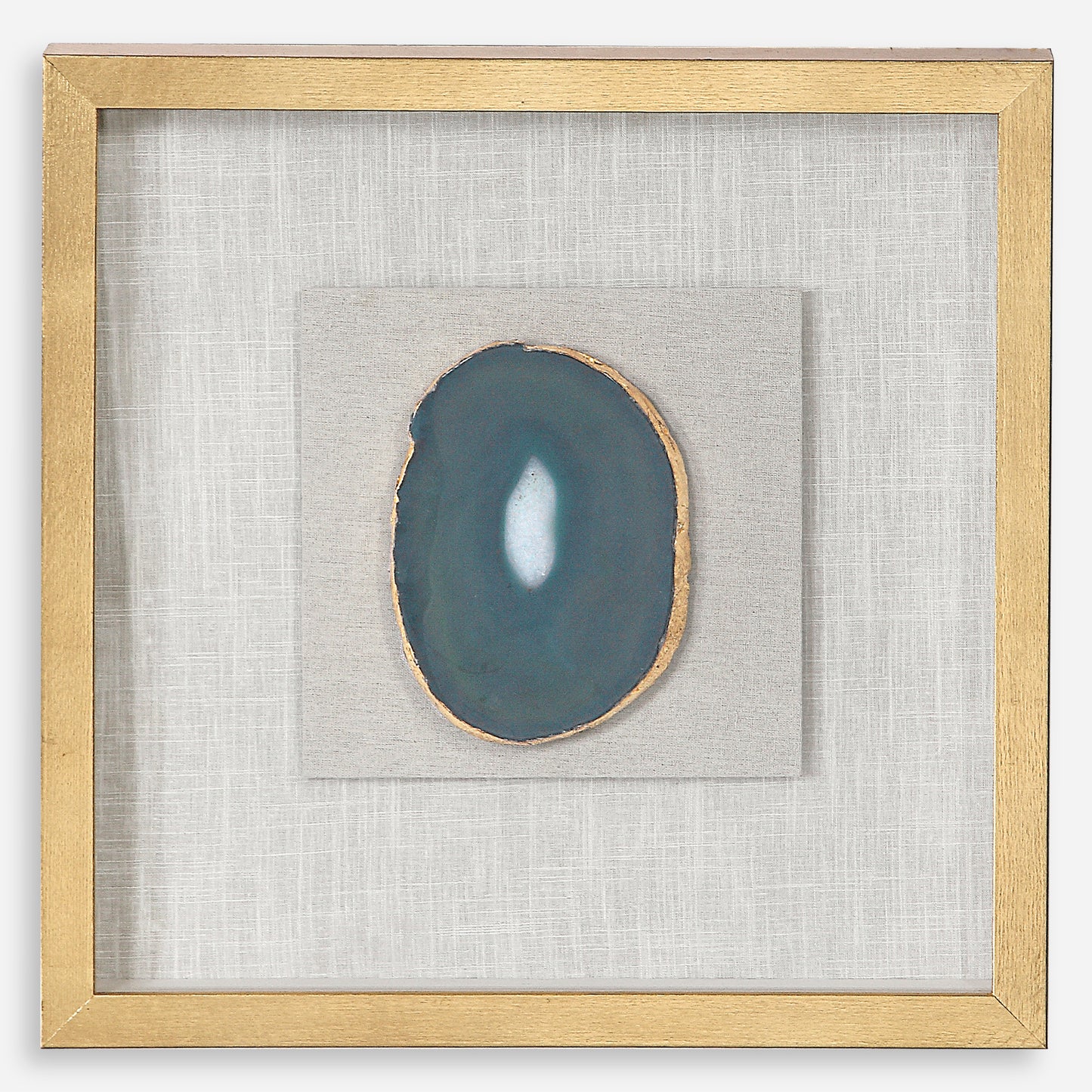 Uttermost Keeva Agate Stone Shadow Box 04187