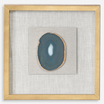 Uttermost Keeva Agate Stone Shadow Box 04187