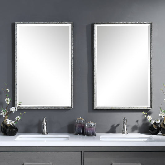 Uttermost Callan Silver Vanity Mirror 09590