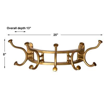 Uttermost Starling Wall Mounted Coat Rack 04214