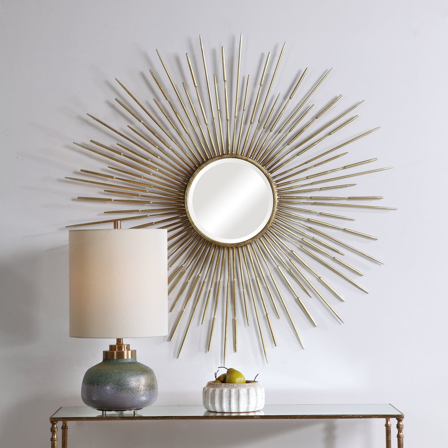 Uttermost Golden Rays Starburst Mirror 09602