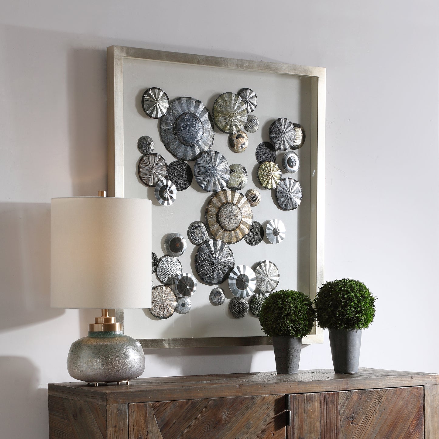 Uttermost Omala Abstract Shadow Box 04227