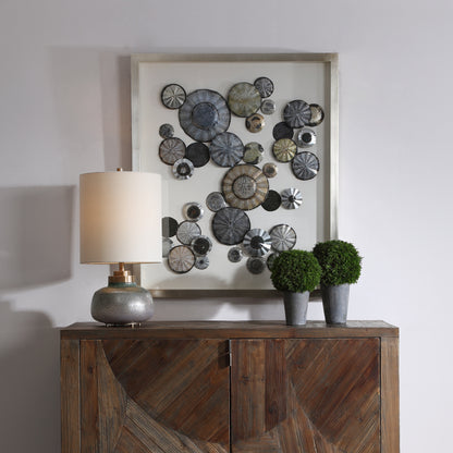 Uttermost Omala Abstract Shadow Box 04227